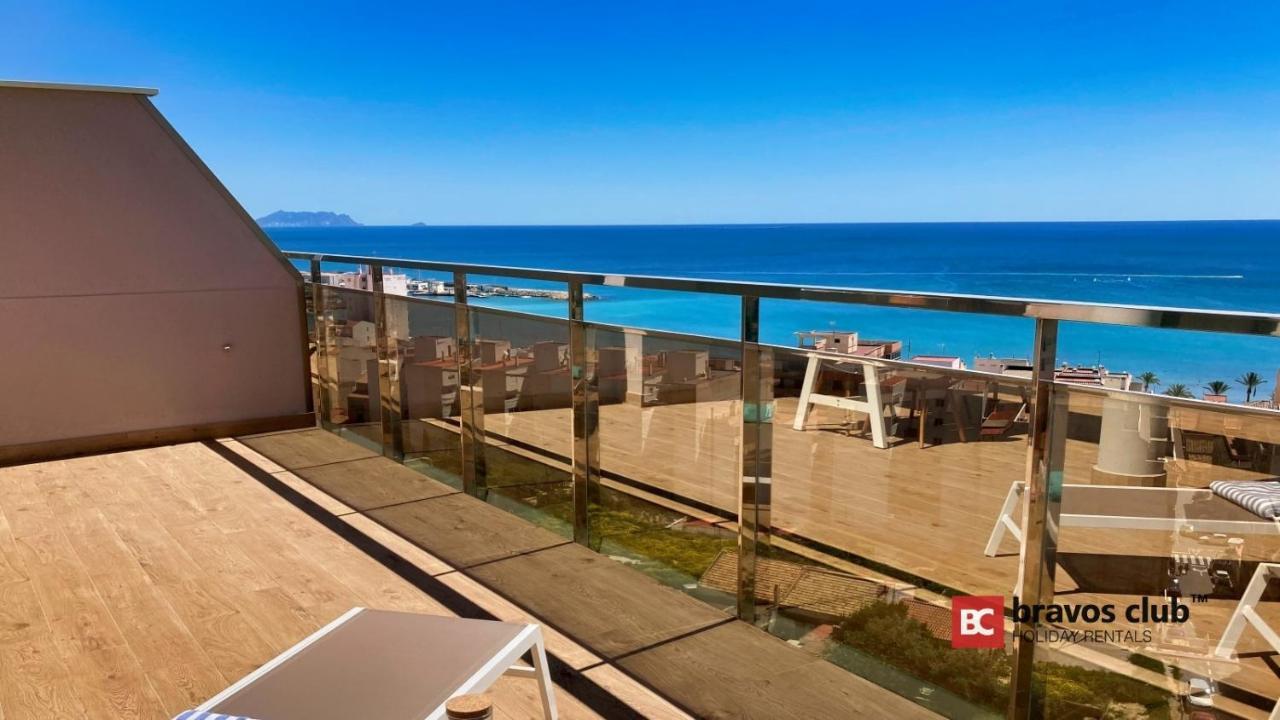 Penthouse With Sea View - Los Abedules By Bravos Club Apartman El Campello Kültér fotó