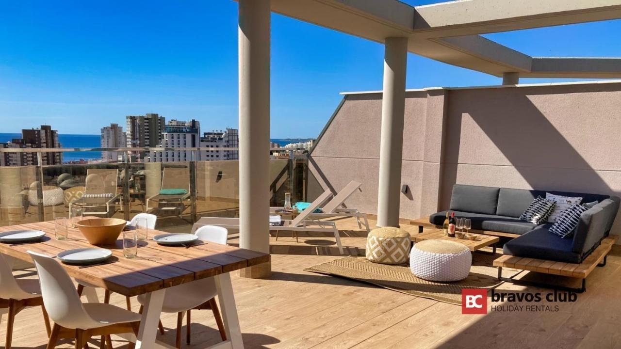 Penthouse With Sea View - Los Abedules By Bravos Club Apartman El Campello Kültér fotó